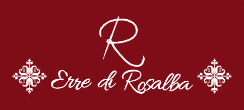 Logo Erre di Rosalba - borse fatte a mano con l'utilizzo di tessuti sardi e intrecci di giunco